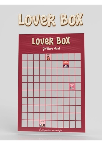 Çiftlere Özel Kazımalı Oyun Loverbox