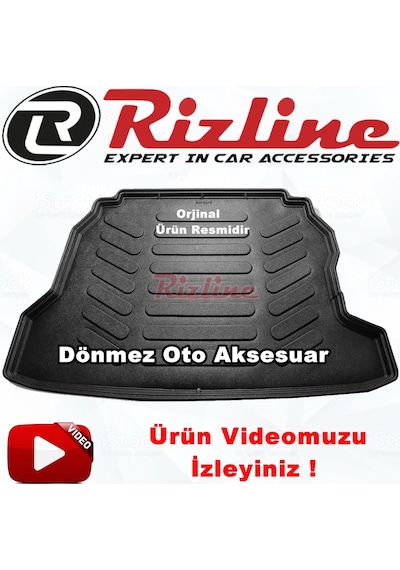 Opel Astra G 3D Bagaj Havuzu Siyah Sedan 1998-2009 Arası Rizline N11.4958