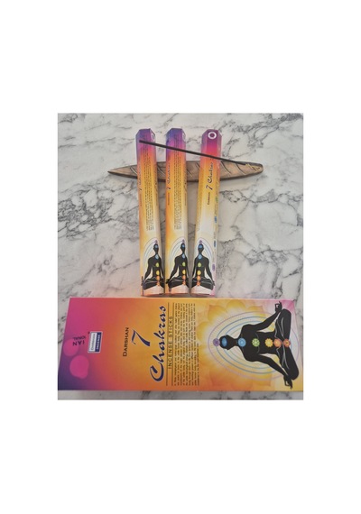 7 Chakras Tütsü 3 Paket 60 Çubuk Ve 1 Adet Kayık