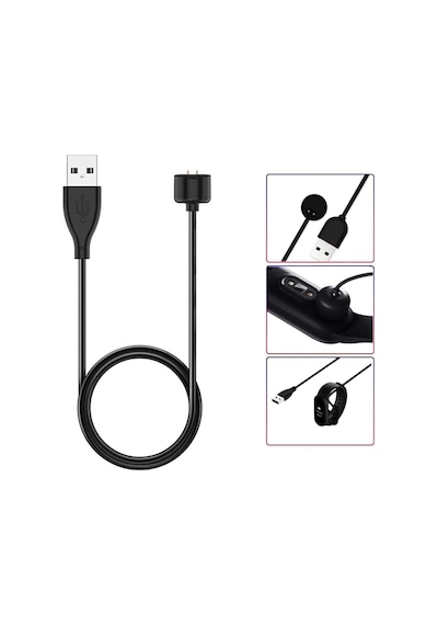 Xiaomi Mi Band 6 İle Uyumlu Giyilebilir Akıllı Saat Şarj Kablosu Manyetik Mi Band 5/6 / 7 / Amazfit Band 5 İle Uyumlu Usb Şarj Aleti Siyah Çok Renkli Xiaomi Mi Band 6 İle Uyumlu Giyilebilir Akıllı Saat Şarj Kablosu Manyetik Mi Band 5/6 / 7 / Amazfit Band 5 İle Uyumlu Usb Şarj Aleti Siyah Çok Renkli