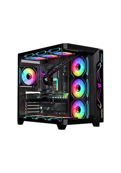 Pcgaraj X001 i7-12700 16 GB 500 GB SSD 16 GB RTX5060Ti Free Dos Masaüstü Oyuncu Bilgisayarı