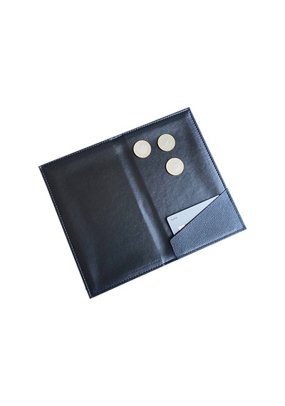 Hesap Sümeni Adisyon Kabı Vegan Deri Suni Deri 12 X 20 Cm Kahver