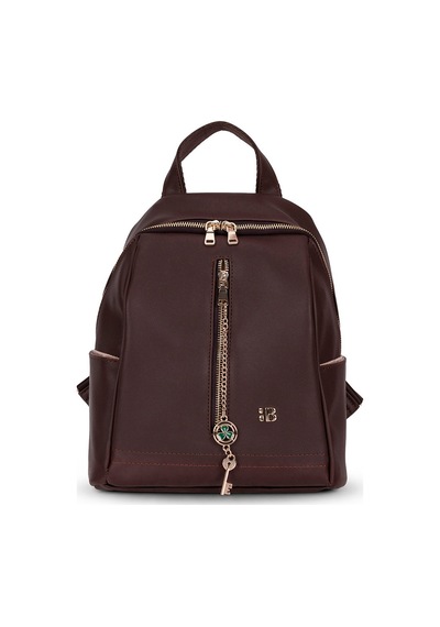 Bloominbag Burkley Avelıne Cocoa Brown Pu Deri Kadın Sırt Çantası kahverengi
