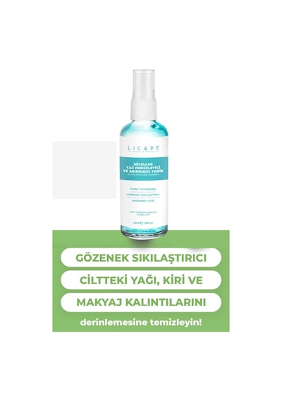 Licape Gözenek Sıkılaştırıcı Yağ Dengeleyici Tonik 50 ML