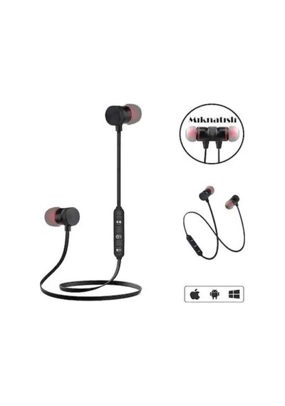 Mıknatıslı Mikrofonlu Bluetooth Kulaklık Mikrofonlu