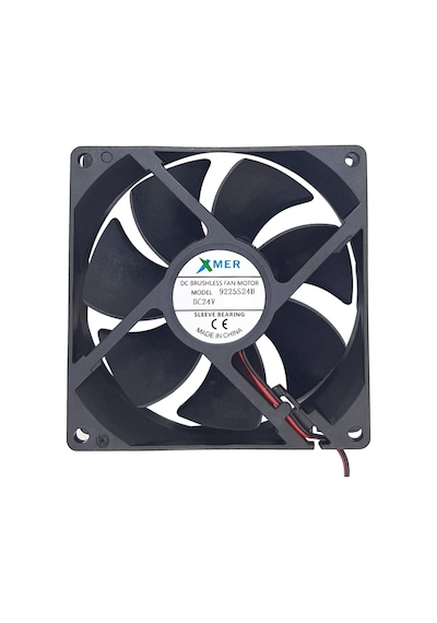 92X92X25Mm 24V 0.25A 2P Xmer Fan