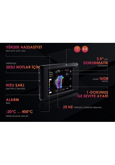 Hıkmıcro Pocket2 Termal Kamera 256x192 25hz