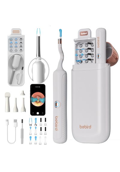 Bebird Earsight Plus Hd Kameralı Akıllı Görsel Kulak Temizleme Cihazı- Beyaz