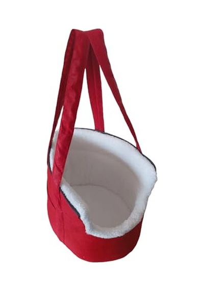 3.1 Phillip Lim Milano Kedi Köpek El Omuz Taşıma Çantası, Evcil Hayvan Seyahat Çantası, Kırmızı 0233 Orangeblue Cat
