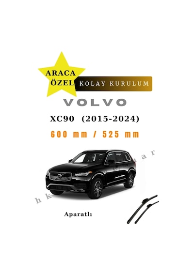 Volvo Xc90 2015-2024 Araca Özel Silecek Ön İki