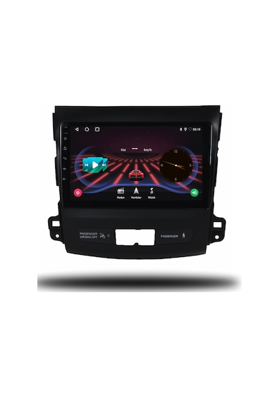Multimedyam Mitsubishi Outlander Android Carplay Multimedya 2008-2012 4 Gb Ram + 32 Gb Hafıza + 4 Çekirdek