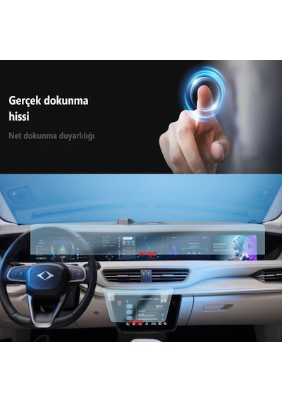 Togg T10f Ekran Koruyucu Gösterge Bilgi Ve Kumanda Ekranı ' Sadece Ekran Koruyucu