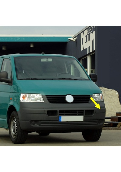 Vw Transporter T5 2004-2010 Ön Tampon Sol Köşe Bandı 7h0807717