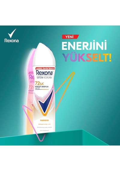 Women Kadın Energise Aeresol Deodorant 150 Ml
