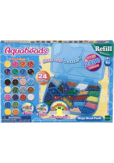 Aquabeads Mega Boncuk Seti 79638 24 Renk 2400 Parça