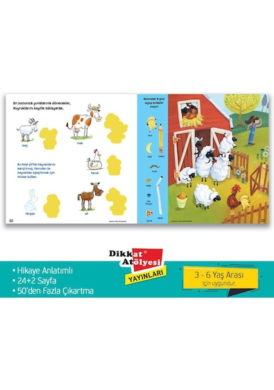 Sticker Bulmacalı Hikayeler 4'Lü  Set