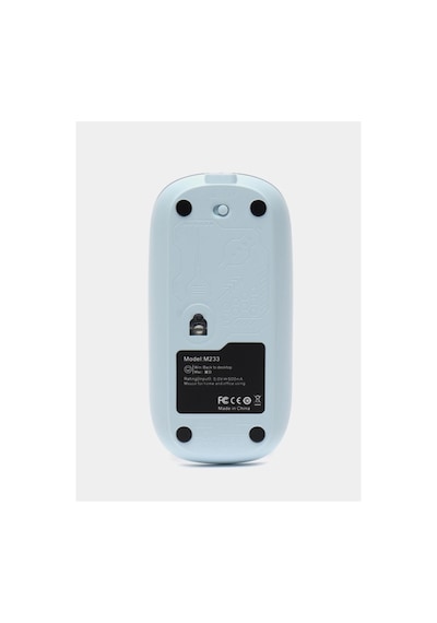 Mey İthalat Mavi Kablosuz Mouse Bluetooth Ve Usb Çift Mod Bağlantılı Diğer