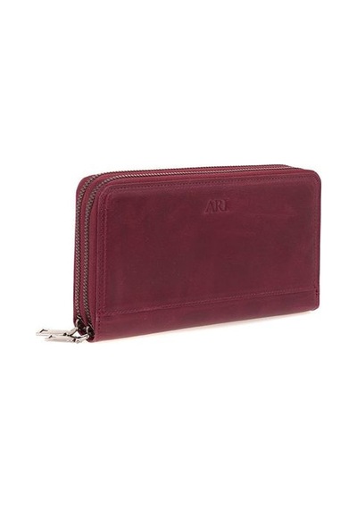 Bilik Deri Bordo Unisex Portföy & Clutch Çanta Ar P-715-cr Acı Kahverengi