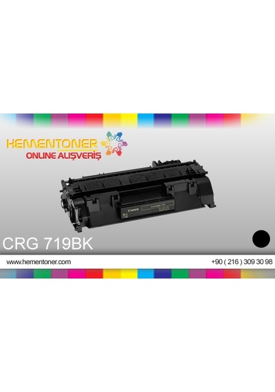 Canon Crg-719 Siyah Toner.Lbp6310Dn / Lbp6670Dn / Lbp6680X / Mf4