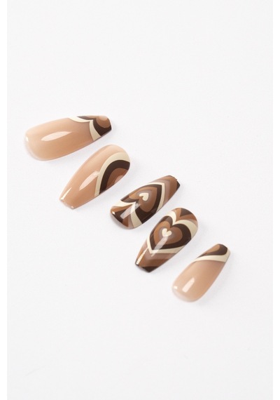 Pop Beauty Takma Tırnak Seti & Zararsız Yapıştırıcı Popbeauty10053