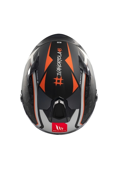 Mt Helmets Targo S B4 İvan Motosikler Kaskı Turuncu XL-