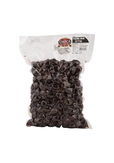 Datça Yuvarlama Siyah Zeytin Vakum Paket 1 KG