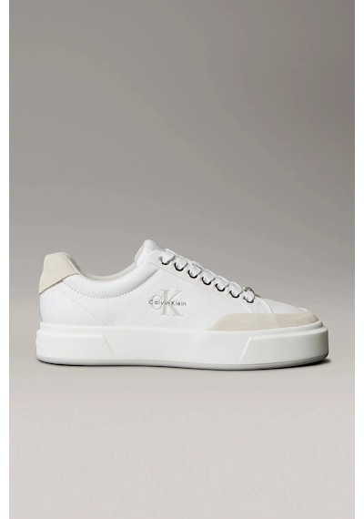 Calvin Klein Basket Cupsole Bağcıklı Deri Karışımlı Kadın Beyaz Sneaker Yw0yw02023-0k7 Beyaz Calvin Klein Basket Cupsole Bağcıklı Deri Karışımlı Kadın Beyaz Sneaker Yw0yw02023-0k7 Beyaz