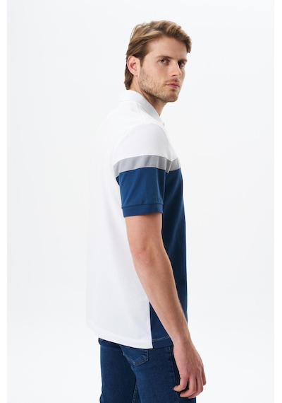 AR-MA Arma Erkek Regular Fit Basic % 100 Pamuk Pike Polo Yaka Tişört Y29374354702 Beyaz