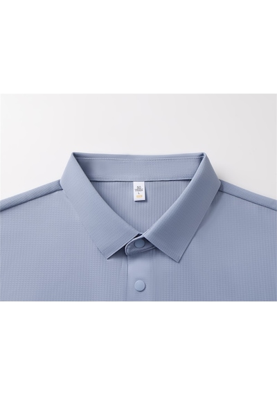New Performance Premium Polo T-shirt 84% Nylon 16% Spandex Mavi