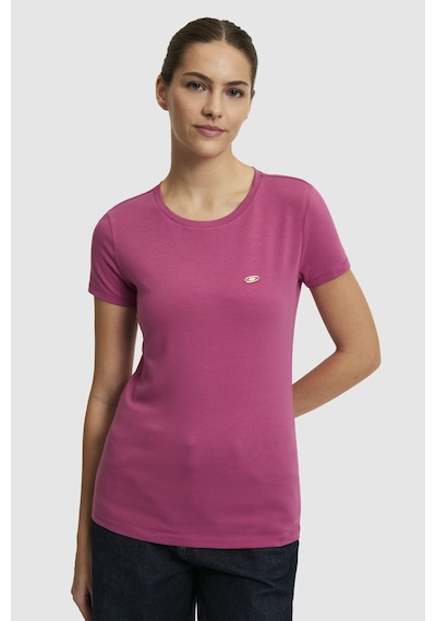U.S. Polo Assn. U.s. Polo Assn. Kadın Fuşya Tişört Basic 50321809-vr023 Fusya