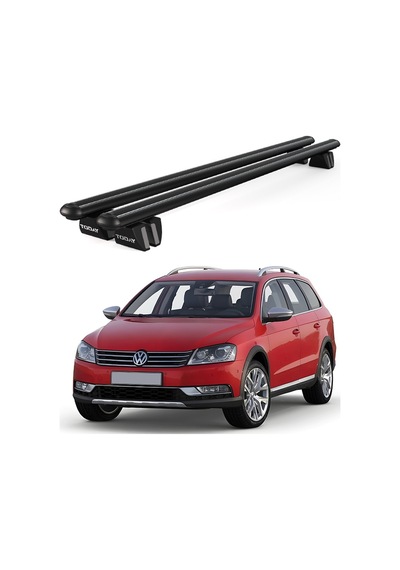 Pençe Volkswagen Passat Alltrack B7 2008 Ve Sonrası Uyumlu Siyah Ara Atkı Port Bagaj Tavan Barı