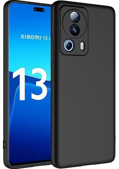Xiaomi Mi 13 Lite Kılıf Zore Mara Lansman Kapak Siyah