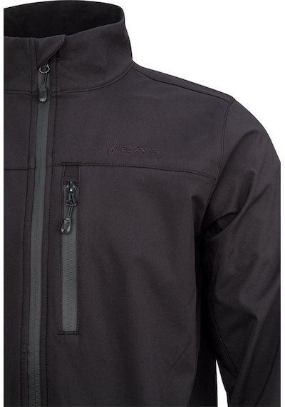 2as Baxter İnce Softshell Erkek Ceket Siyah 001