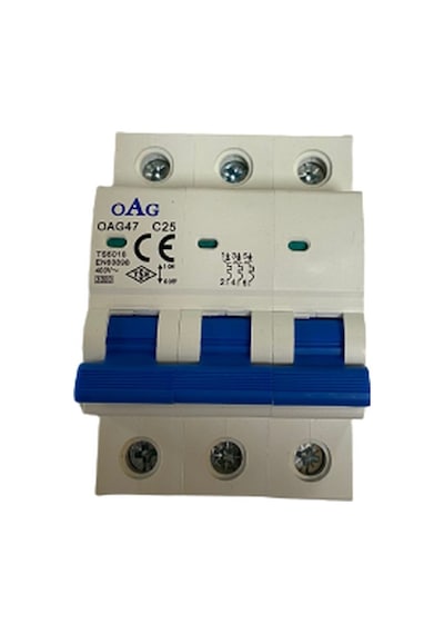 Oag Otomatik Sigorta 3x25 A 3Ka