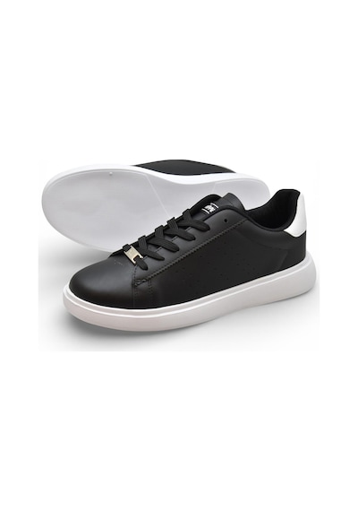 Ispartalılar W033 Tam Ortopedik Taban Unisex Spor Ayakkabı Hafif Taban Günlük Spor Ayakkabı Siyah
