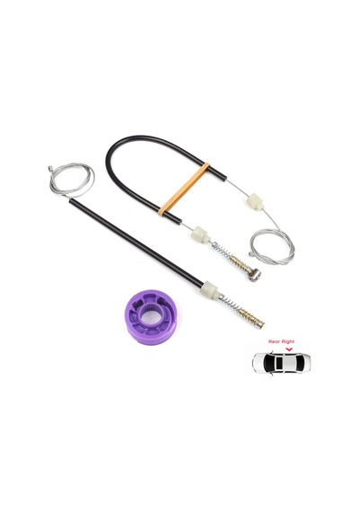 Arka Sağ Cam Kriko Set Vw Phaeton 3d Mk1 2002-2016 Kısa Şase İçin Standart