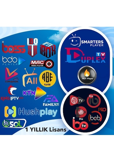 Ibosol Çeşitli Medya Player 1 Yıllık Kullanım Lisansı