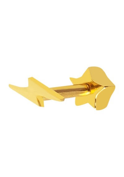 14 Ayar Altın Meta Piercing Tragus Küpe KPHSY14K22495