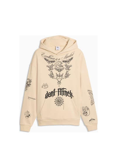 Puma Swish N Ink Relaxed Basketball Erkek Sweatshirt C-pum634655p01p01 Sarı