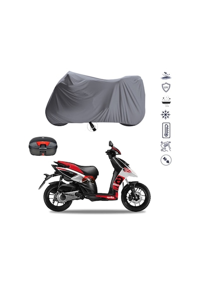 APRİLİA SR 150 ÇANTALI MOTOSİKLET BRANDA SU GEÇİRMEZ TOPCASE UYUMLU MOTOR BRANDA