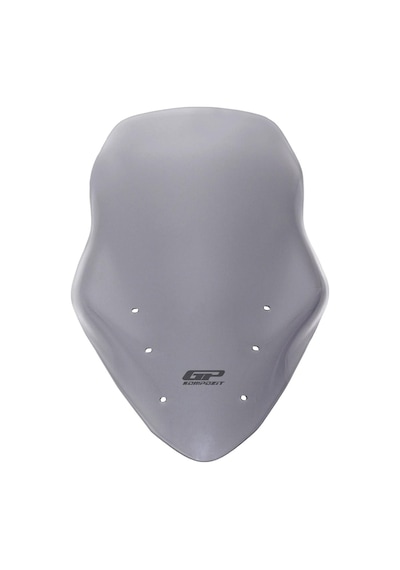 GP Kompozit Bajaj Dominar 250 / 400 2017-2024 Uyumlu Ön Tur Camı Füme 59 cm