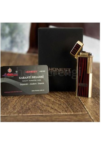 Honest Özel Üretim Slim Çakmak Vertical Metal
