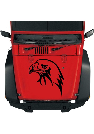 Kartal Eagle Beşiktaş Karakartal Sticker - Araba Oto Motosiklet Karavan Cam Araç Sticker - 00146 60X56 Cm