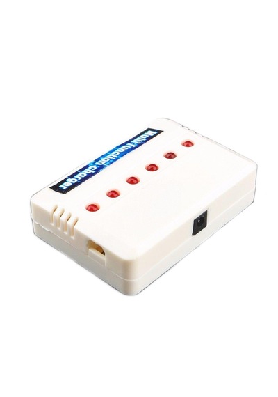 Lipo Pil 6 lı Şarj Cihazı 4 XH Beyaz-2 JST Kırmızı Soket