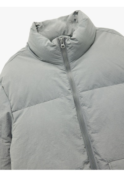 Koton Uzun Kollu Kapaklı Cep Detaylı Fermuarlı Slim Fit Dik Yaka Kışlık Şişme Mont Gri 6wam20125hw Gri Koton Uzun Kollu Kapaklı Cep Detaylı Fermuarlı Slim Fit Dik Yaka Kışlık Şişme Mont Gri 6wam20125hw Gri