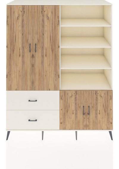 Kronos Gardrop 7 Raflı 2 Çekmeceli Tek Askılı 176x59x221 Aytaşı-çam/aytaşı Çam/aytaşı Kronos Gardrop 7 Raflı 2 Çekmeceli Tek Askılı 176x59x221 Aytaşı-çam/aytaşı Çam/aytaşı