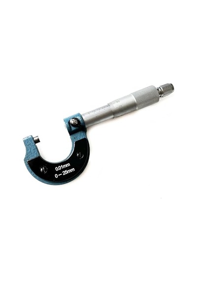Mikrometre 0-25mm 0.01mm Renkli