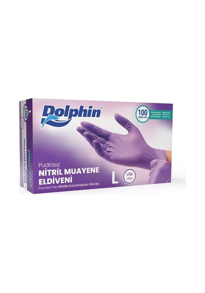 Tr Pudrasız Nitril Eldiven Lila L Beden 100 Adet Diğer