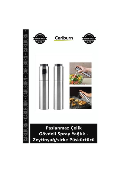 Özel Üretim Mutfak Şişesi Metal Paslanmaz Çelik Gövdeli Spray Yağlık Zeytinyağsirke Püskürtücü Diğer