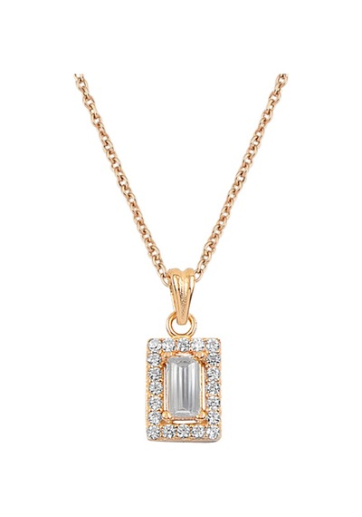 Rose Altın Mini Bagetli Kolye As1564Klr2 Altınsepeti